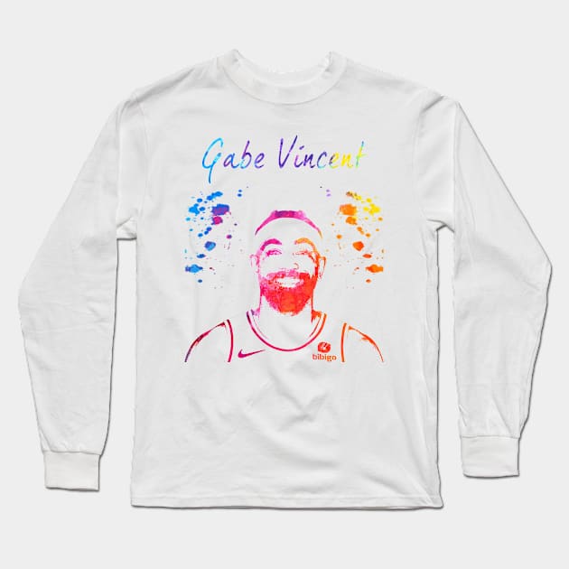 Gabe Vincent Long Sleeve T-Shirt by Moreno Art